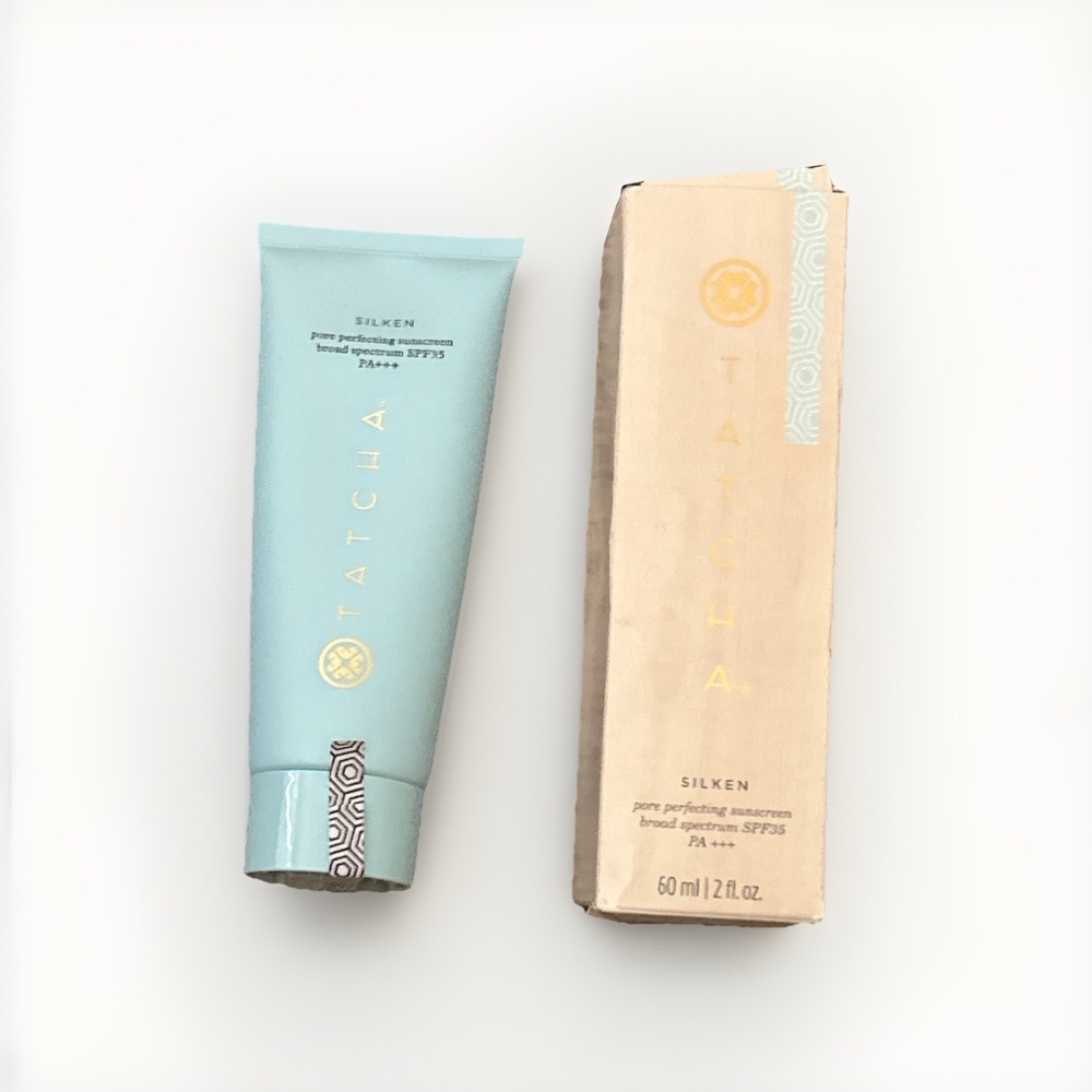 TATCHA SILKEN PORE PERFECTING SUNSCREEN BROAD SPECTRUM SPF 35 2 OZ ~ Exp 12/26
